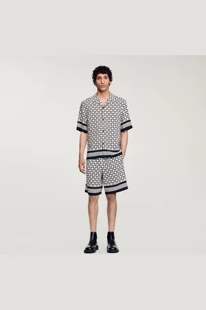 Sandro Camiseta de manga corta Square Cross
