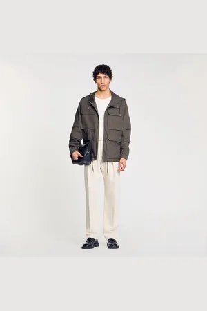 Sandro Parka militar con capucha