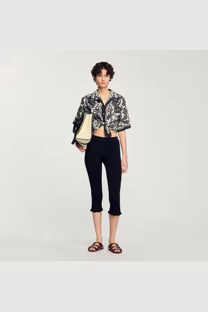 Sandro Camisa con estampado floral