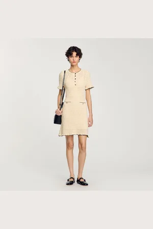 Sandro Vestido corto de punto