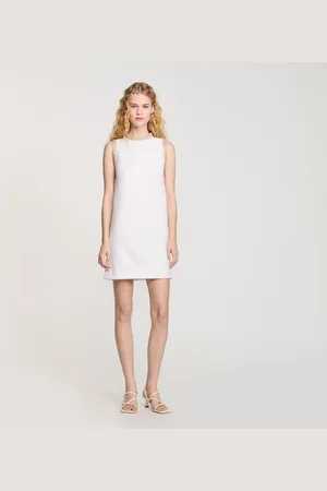 Sandro Vestido corto con detalles de strass