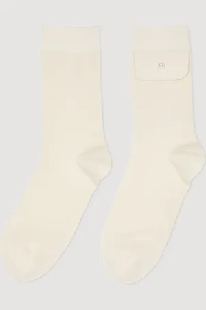 Sandro Calcetines con detalle de pedrería