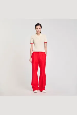 Sandro Jersey con cuello de polo