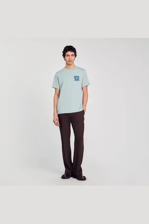 Sandro Camiseta con detalle de flor