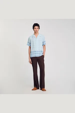 Sandro Camisa con estampado floral