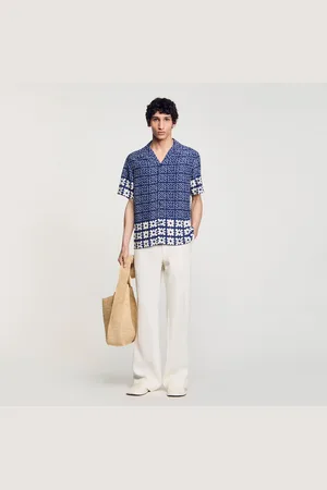 Sandro Camisa con estampado floral