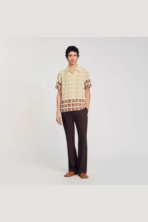 Sandro Camisa con estampado floral