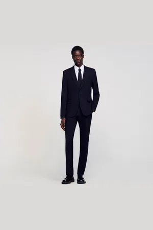 Sandro Chaqueta de traje de lana