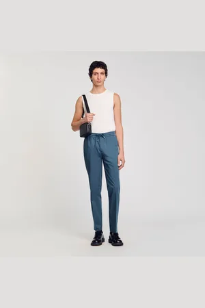 Sandro Pantalón recto elástico