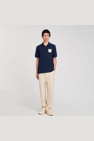 Sandro Polo con parche de flor