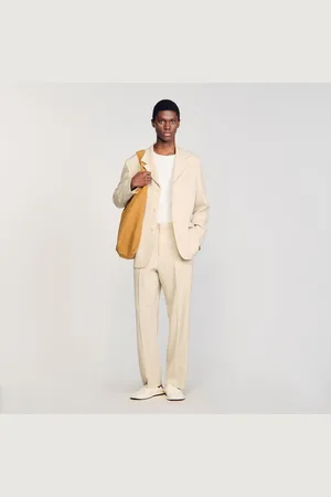 Sandro Chaqueta de traje oversize de lana