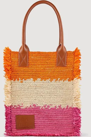 Sandro Tote bag de rafia