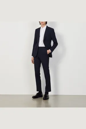 Sandro Pantalón de traje de lana virgen
