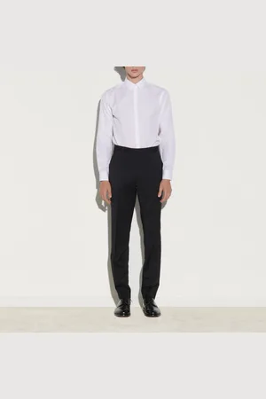 Sandro Pantalón de traje de lana