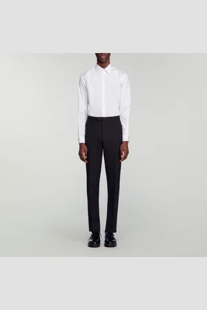 Sandro Pantalón de traje de lana