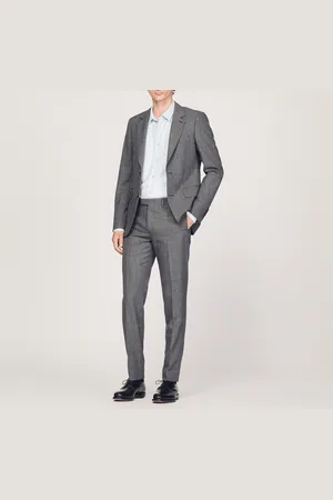 Sandro Pantalón de traje de lana virgen