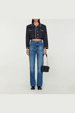 Sandro Chaqueta corta de tweed