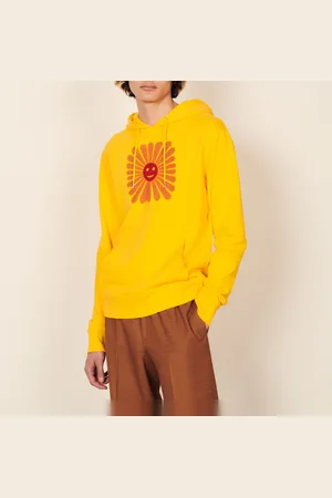 Sandro Sudadera con capucha bordada