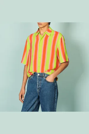 Sandro Camisa fluida de rayas