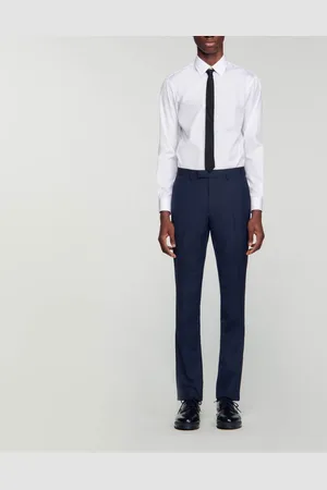 Sandro Pantalón de traje de lana