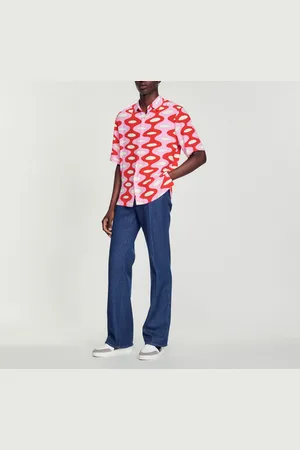 Sandro Camisa estampada de manga corta