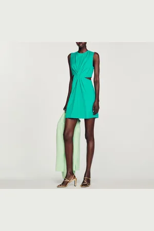 Sandro Vestido corto con aberturas