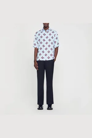 Sandro Camisa de manga corta Cross Flower