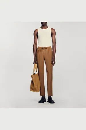 Sandro Pantalón recto elástico