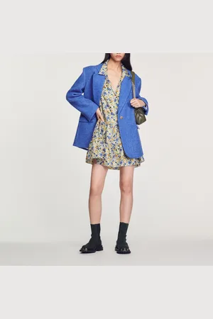 Sandro Vestido corto con estampado Blossom