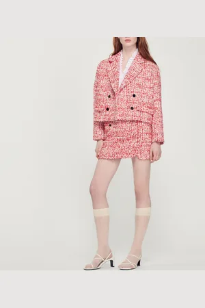 Sandro Chaqueta corta de tweed