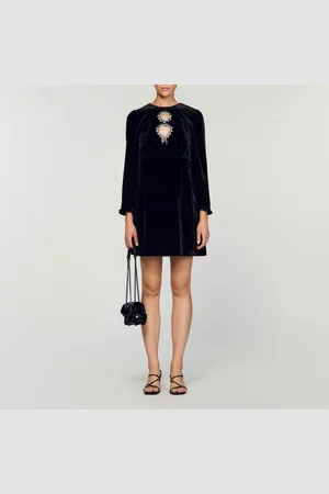 Sandro Vestido corto con lentejuelas