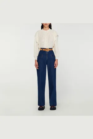 Sandro Blusa con volantes