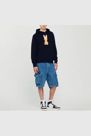 Sandro Sudadera con capucha, estampado conejo