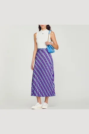 Sandro Falda larga estampada