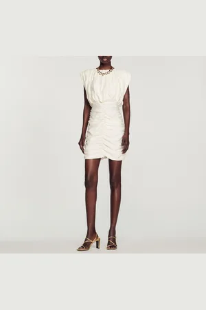 Sandro Vestido corto drapeado