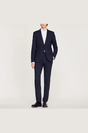 Sandro Chaqueta de traje de lana stretch