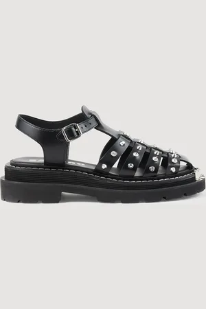Sandro Sandalias Olys de piel con tachuelas