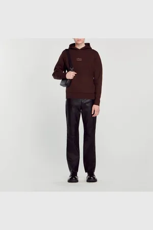 Sandro Sudadera de punto con capucha