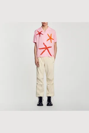 Sandro Camisa con estampado de estrellas de mar