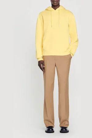 Sandro Sudadera hombre bordado algodón orgánico