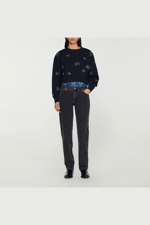 Sandro Sudadera corta doble S
