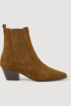 Sandro Botas de piel con elásticos