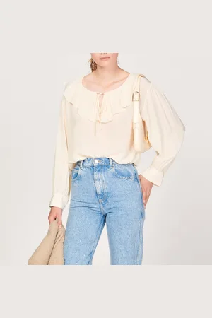 Sandro Blusa fluida avolantada