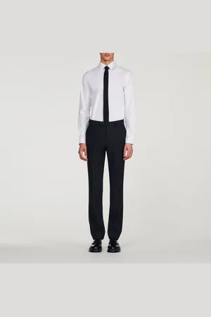 Sandro Pantalón de traje de lana