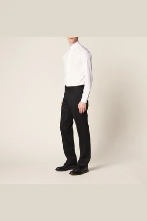 Sandro Pantalón de esmoquin de grain de poudre