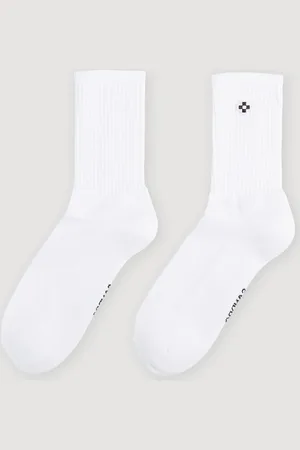 Sandro Calcetines con parche Square Cross