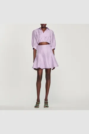 Sandro Vestido corto abierto