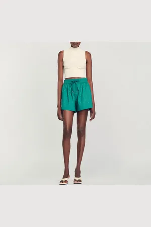 Sandro Shorts con strass