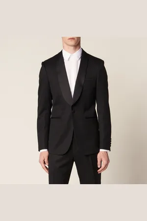 Sandro Chaqueta de esmoquin de grain de poudre