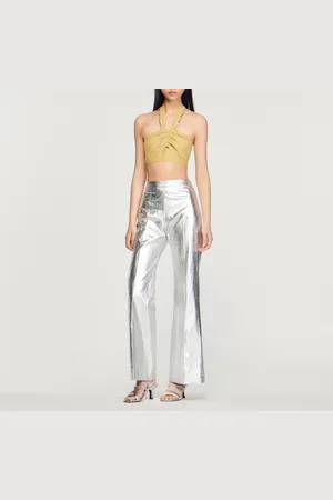 Sandro Top corto sublimado con strass